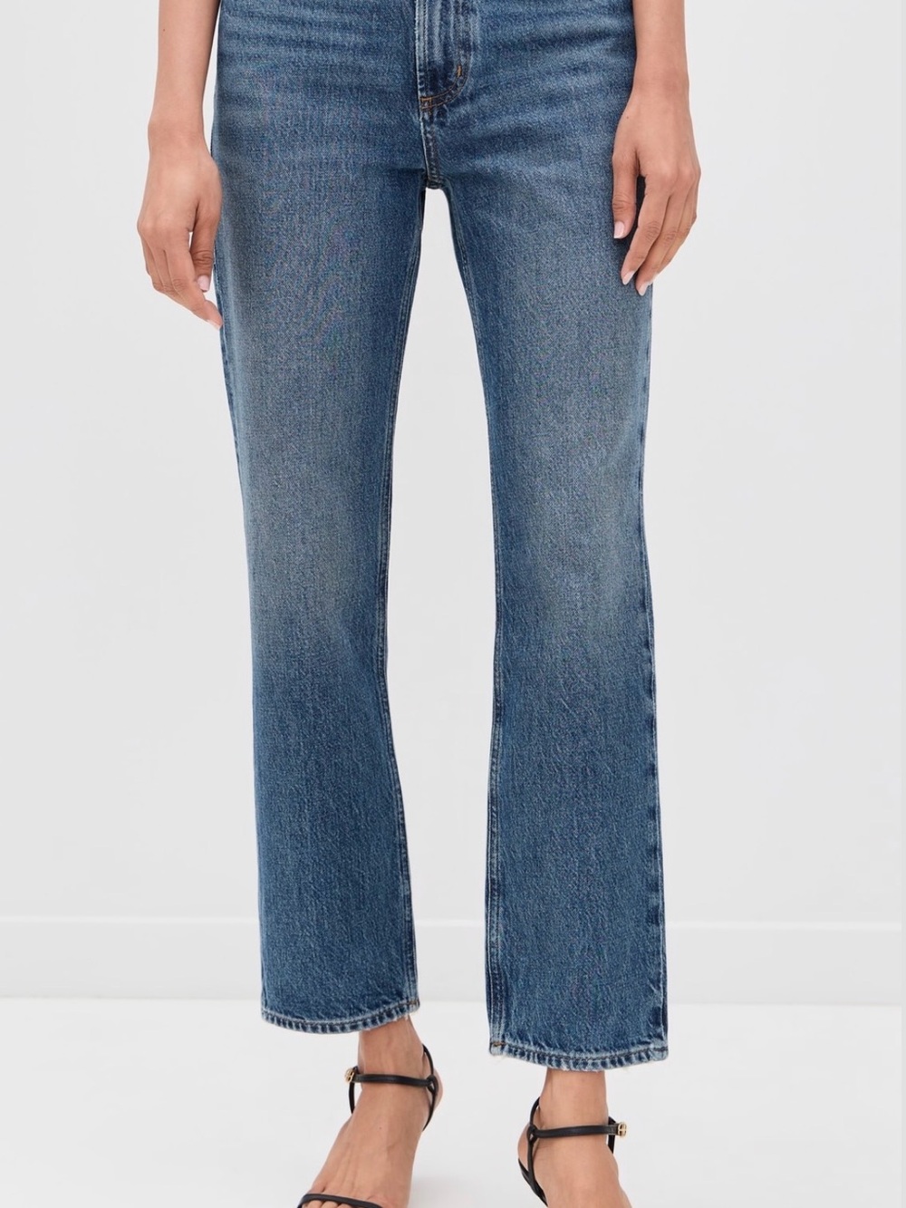 Agolde Women's Straight-Leg Jeans - Valen Essence Wash